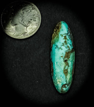 14.0 cwt. High Dome Rare Vintage Royston Turquoise Cabochon  - $139.00