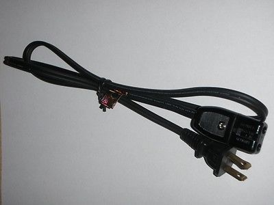 Power Cord for Sears Corn Popper Models 302.68700 (2pin 36") 302.687001 Popcorn Item image 2