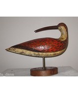 SARREID LTD HAND CARVED SANDPIPER BIRD MADE IN ITALY NUMBERED - £121.59 GBP