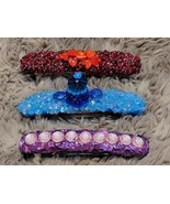 Glam Glass barrette group. C.2025 - $15.00