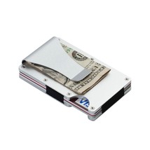 Anti Card Holder Men Wallet High Quality Slim Thin Money Bags Black Pocket Safe  - £28.24 GBP