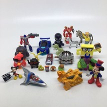 Mixed Lot Of Boys Girls Toys-Zebra, Angry Birds, PJ Mask, Transformer, SpongeBob - £10.22 GBP