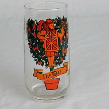 Pepsi Anchor Hocking Christmas Glass 12 Days of Christmas 11th Day Piper... - $14.52