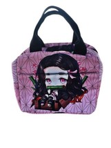 Demon Slayer Nezuko Anime Insulated Lunch Bag Tote Lunch Bag Work Tote - £17.40 GBP