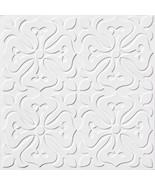 Ceiling Tile Decorative - Apply over Popcorn Ceiling - DIY Glue Up #101 - £7.68 GBP