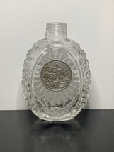 WW2 Victory 50th Anniversary Crystal Flask For Cognac - $29.70