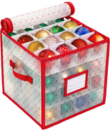 Christmas Tree Ball Organizer Ornament Storage Containers，Ornament Stora... - $18.80