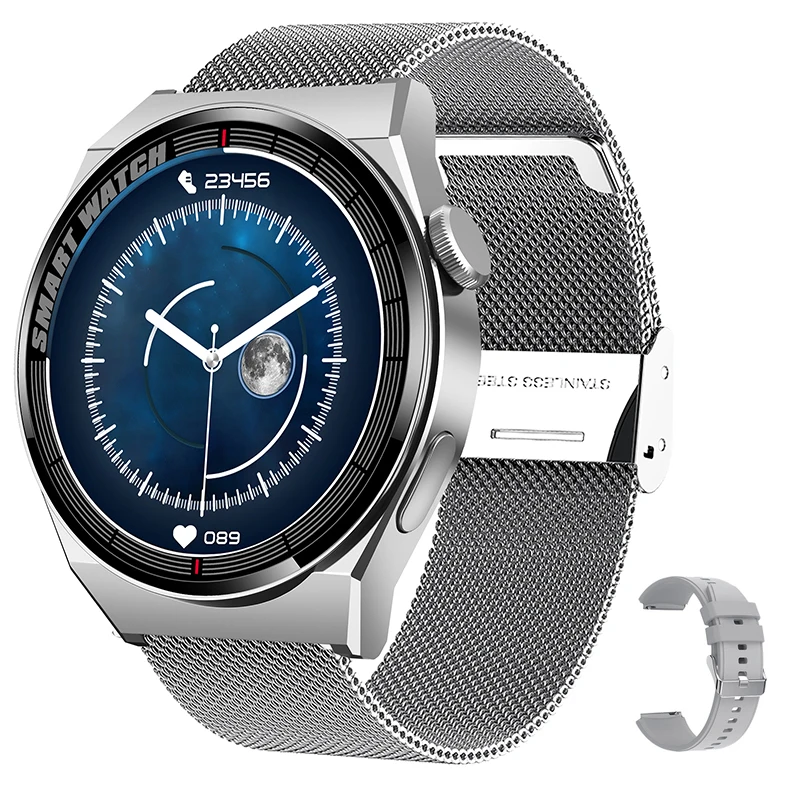 For Huawei Xiaomi GT3 Pro Smart Watch Men AMOLED 390x390 HD Screen Heart... - £26.07 GBP