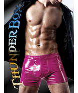 Thunderbox Glossy Magenta PVC Titan Pouch Shorts! S-M-L-XL - $30.00