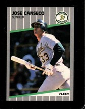1989 Fleer #5 Jose Canseco Nmmt Athletics - £2.70 GBP