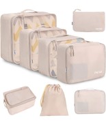 BAGAIL 8 Set Packing Cubes Luggage Packing Organizers for Travel Accesso... - £41.04 GBP