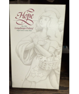 Vintage Longaberger Pottery Angel Series Cookie Mold Joy 1996 Never Used... - €24,35 EUR