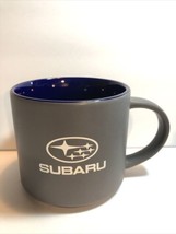 Subaru Gray Blue Coffee Mug Ceramic Cup - $13.06