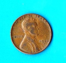 1946 D Lincoln Wheat Penny- Circulated - £0.97 GBP
