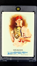 2010 Topps Allen and Ginter #328 Jered Weaver Los Angeles Angels Baseball Card - £1.32 GBP