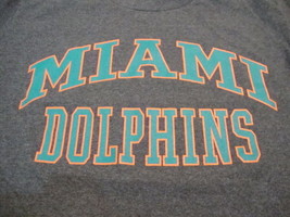 NFL Miami Dolphins National Football League Fan Team Apparel Gray T Shirt S - £13.92 GBP