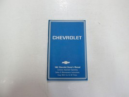 1982 Chevrolet Malibu Corvette Celebrity Chevette Citation Owners Manual OEM *** - £8.59 GBP