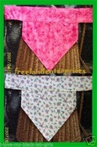 Dog Reversible Neckerchief Collar Sleeve Pink LG ~NEW~ - £8.96 GBP