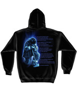 New FIREMAN&#39;S firefighter  PRAYER  HOODED  HOODIE SWEATSHIRT - $54.12 CAD+