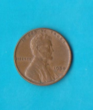  SALE!!!!!    1950 Lincoln Wheat Penny- Circulated - $0.05