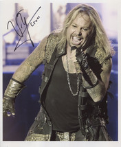 Vince Neil Motley Crue SIGNED 8&quot; x 10&quot; Photo + COA Lifetime Guarantee - £79.92 GBP