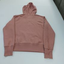 Aeropostale Hoodie Women's Size Medium Coral Pullover Embroidered Sweatshirt image 2