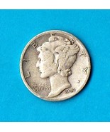 1943 D Mercury Dime Silver - £4.79 GBP