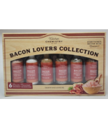 Kitchen Chemistry Bacon Lovers Salt Seasoning Collection of 6 Spices Coo... - £25.25 GBP