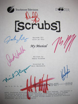 Scrubs My Musical Signed TV Script Screenplay Zach Braff Donald Faison Neil Flyn - $16.99