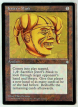 Jester&#39;s Mask - Ice Age - 1995 - Magic the Gathering - £4.26 GBP