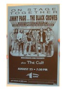 Jimmy Page &amp; And The Black Crowes Poster Led Zeppelin - $5,040.75 MXN