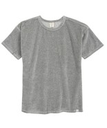 Treasure &amp; Bond Kids&#39; Oversize Velour Short Sleeve Tee Grey Heather XL NEW - $27.35 CAD