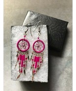 Earrings, Phusia Dream Catcher, Dangle, Native American, Fish hook ear w... - $320.26 MXN