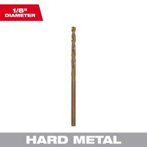 Milwaukee Red Helix 1/8 in. X 2-3/4 in. L Steel Thunderbolt Drill Bit Round - $7.59