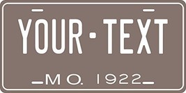 Missouri 1922 Personalized Tag Vehicle Car Auto License Plate - £13.38 GBP