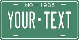 Missouri 1935 Personalized Tag Vehicle Car Auto License Plate - £13.15 GBP