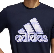 Men&#39;s adidas Badge of Sport Graphic Tee Size Large Legend Ink - $19.99