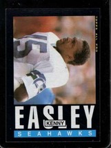 1985 Topps #384 Kenny Easley Nm Seahawks Hof *XR31889 - £1.65 GBP