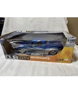 JADA 1/18 DUB CITY BIG BALLER$ BLUE/SILVER FORD F-150 TRUCK Open Box. - £92.93 GBP