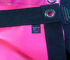 Tarp, Heavy Duty, Pink, Waterproof, 18 Oz. Vinyl w/ Reinforced Edges - $725.01 MXN+