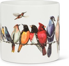 Abbott Collection 27-Parade/085 Lg Planter, 1 Ea, Birds On Wire, Large - £26.73 GBP
