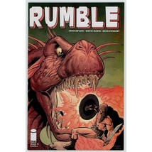 COOL DINOSAUR COVER on RUMBLE #11B, ©2019, Image Comics, Art by David Rubin - £10.92 GBP