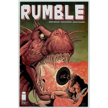 COOL DINOSAUR COVER on RUMBLE #11B, ©2019, Image Comics, Art by David Rubin - £12.85 GBP