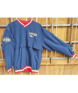 Vtg Denver Broncos Super Bowl XXXII Champions Jacket-L-Blue-Mens-Pullove... - £29.88 GBP