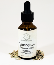 LEMONGRASS Herbal Supplement / Liquid Extract Tincture / Cymbopogon citr... - £11.82 GBP