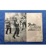Vintage fender album of the stars 1960s Groups &amp; Artists Who Play Fender... - $49.48