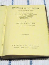 Collectible HandBook of Composition A Compendium of Rules, Edwin C. Wool... - €8,70 EUR