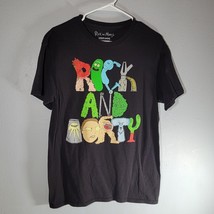 Rick And Morty Shirt Mens Medium Adult Swim Graphic Tee Shirt Casual - £11.85 GBP