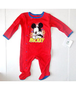 Disney Baby Mickey Mouse Infant Boys Sleeper Size 3-6 Months NWT - £12.60 GBP