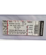 TOBY KEITH / ZZ TOP - ORIGINAL 2017 UNUSED WHOLE FULL CONCERT TICKET - $15.00